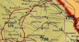 mapa XIX wiek