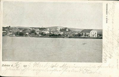 Za³o¼ce pocztówka 1905 awers