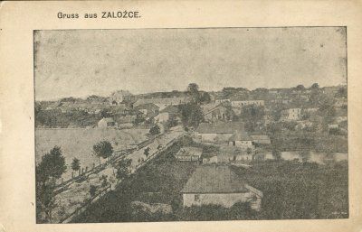 Za³o¼ce pocztówka 1915 awers