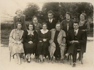 Rok 1935. Grono nauczycielskie