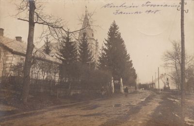 Trościaniec Wielki pocztówka 1918 awers